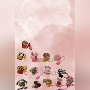 New ,straw toppers